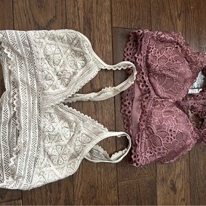 Lace Bralettes set of 2